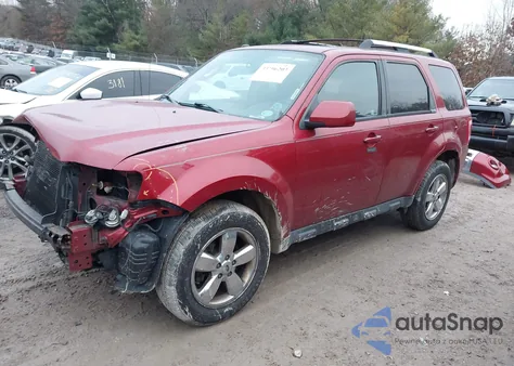 2012 Ford Escape Limited from USA, damaged, VIN 1FMCU0E75CKB29976